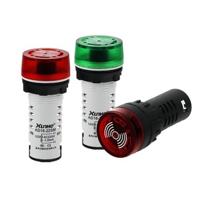 ไฟสัญญาณเตือนแบบมีเสียงและไฟกระพริบ Xunhe Ad16 22Sm 29Mm 65Mm Ac220V พร้อมเสียงเตือนและไฟแสดงสถานะ - Product Image 2