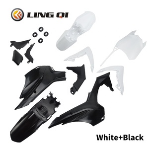 LING <span class=keywords><strong>QI</strong></span> CRF110 Kit de carénage en plastique Pit Dirt Motor Trail Bike Garde-boue s pour SKY-125cc pour enfants <span class=keywords><strong>Mini</strong></span> Dirt Bike - Product Image 6
