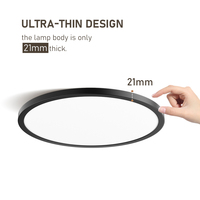 Plafonnier LED moderne de forme simple éclairage intérieur pour la salle à manger et la chambre à coucher décoration de la maison