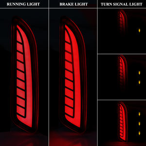 ไฟสะท้อนกันชนหลังอุปกรณ์เสริมรถยนต์สำหรับ Toyota Corolla Cross 2020ไฟเบรค2021<span class=keywords><strong>สัญญา</strong></span>ณไฟเลี้ยวแบบไดนามิก - Product Image 3