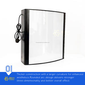 مخزون بالجملة 10 وحدات لوحة قائمة طعام LED مستطيلة للمطاعم السريعة، إعلانات للهامبرغر والدجاج المقلي، لوحة إضاءة للطلب - Product Image 2