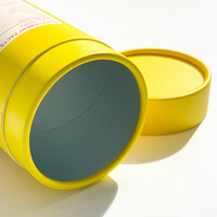 Tube en papier cylindrique personnalisé de qualité alimentaire écologique pour l'emballage de poudre de collagène