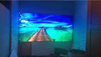 Panel de pared de vídeo LED de fondo de escenario interior P2.5 paso 3 pies X 2 pies pequeña pantalla de pared LED interior con 1 año de garantía