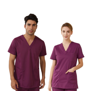 Ensemble d'uniformes médicaux d'été pour femmes Pantalon givré personnalisé du fournisseur Tenue de pharmacie pour cheveux de beauté - Product Image 3
