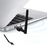 Adaptador WiFi USB de 150Mbps, 2.4GHz, Realtek8188EUS, Antena de 2DB, Tarjeta de Red Inalámbrica, Receptor WiFi para Computadora de Escritorio y Portátil, Compatible con Windows XP, 7, 10 y 11