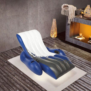 <b>Inflatable</b> <b>Pool</b> Lounge Recliner Floating <b>Swimming</b> Chair for Leisure & Recreation Water Amusement Facility - Product Image 3