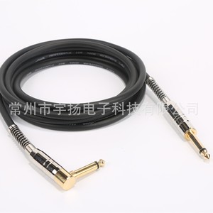 Cables de Audio de 6.35mm TRS Macho-Macho, Blindados con Trenzado y Cubierta de PVC, Cable de Extensión para Bajo e Instrumentos, Alta Fidelidad - Product Image 2