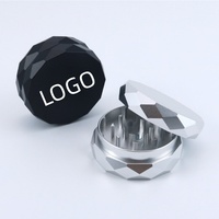 Broyeur à herbes en alliage d'aluminium de haute qualité, personnalisable avec logo et marque, pour tabac et accessoires de fumage – Vente en gros