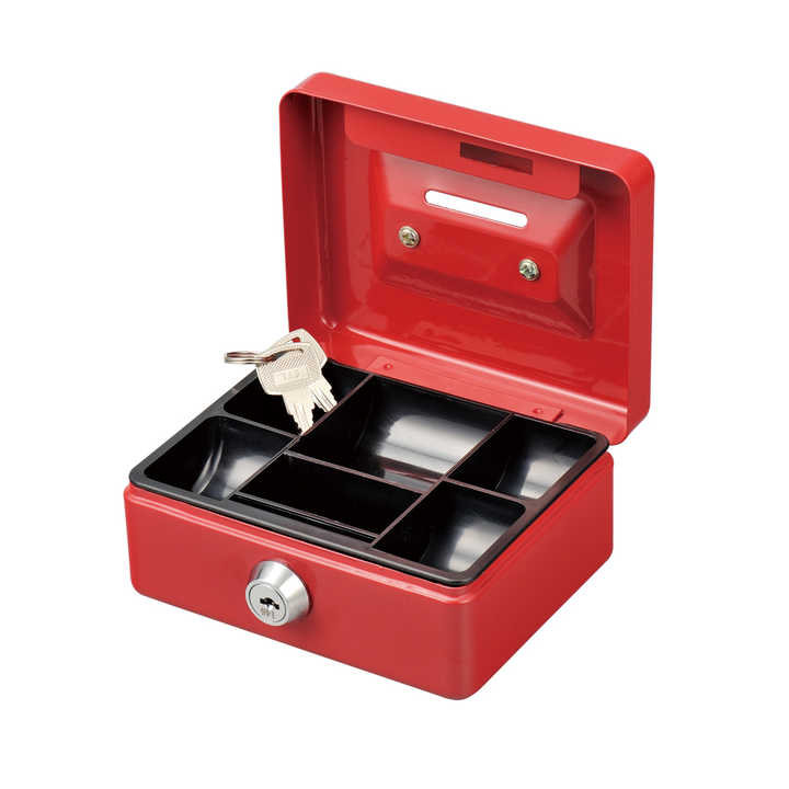 Security Red Metal Petty Cash Safe Box| Alibaba.com