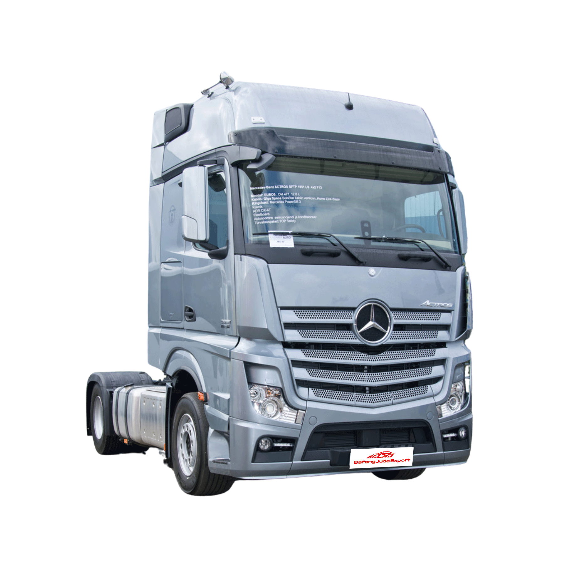 j*j様 Mercedes-Benz Actros ダンプトラック シルバー Mercedes-benz Actros Trucks for Sale - Euro 6 Compliance