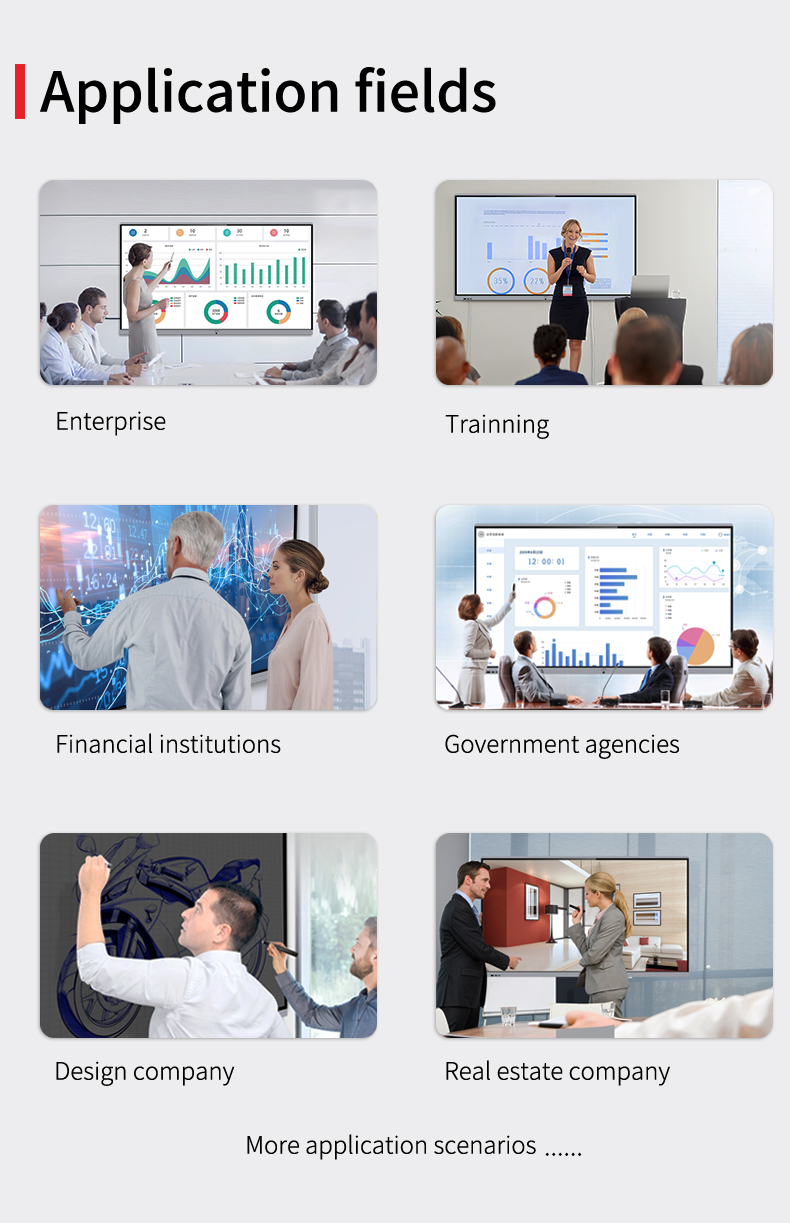 65 Inch Interactive Whiteboard Smart Interactive Board For Business