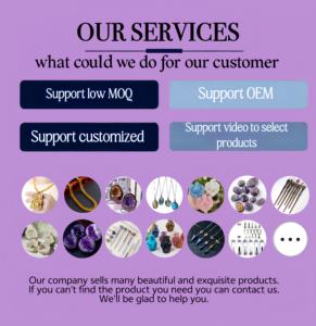 จี้หัวใจพีชคริสตัลธรรมชาติสำหรับผู้หญิงสร้อยคอหัวใจโค้งเล็ก - Product Image 5