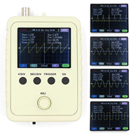 Osciloscopio Digital de Bolsillo DSO 150, Kit de Osciloscopio Portátil de 1MSa/s y 200KHz de Ancho de Banda Analógico, Compatible con PWM de 80KHz y Actualización de Firmware
