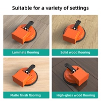 Outil de réparation de joints de sol DIY avec ventouse à aspiration améliorée pour revêtements de sol stratifiés, vinyle, bois et carrelage