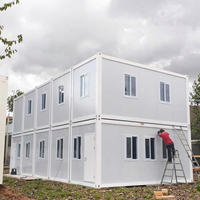 TOPPRE Maisons modulaires portables détachables modernes, appartement complet en conteneur préfabriqué, maison en conteneur de 20 pieds à vendre