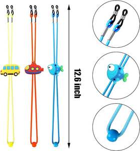 Cordon <span class=keywords><strong>de</strong></span> lunettes personnalisé lunettes <span class=keywords><strong>de</strong></span> soleil extensibles sangles <span class=keywords><strong>de</strong></span> cou chaîne <span class=keywords><strong>de</strong></span> lunettes lanière enfants réglable lunettes <span class=keywords><strong>sangle</strong></span> <span class=keywords><strong>de</strong></span> retenue des yeux - Product Image 3