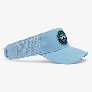 Casquette de sport réglable en sergé de coton avec étiquette tissée personnalisée, visière pare-soleil, pour cyclisme et streetwear, fournisseur en gros, usine - Product Image 3