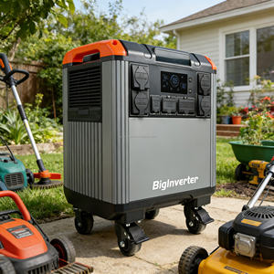 Generador UPS de 600W 1200W 1800W 2400W 3000W 5000W, Estación de Energía Portátil con Batería de Litio Lifepo4 y Paneles Solares - Product Image 2