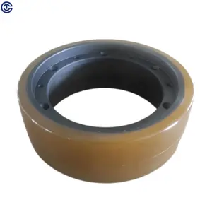 Linde Pu Wheel Forklift Wheels Supplier High Quality Drive Wheel 210x70/83 0009934064 Industrial Vehicle Polyurethane Solid Tire