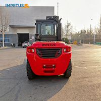 Chariot élévateur diesel IMPETUS de 5, 6, 7, 8, 10 tonnes avec positionneur de fourches