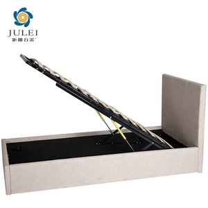 2024 Die modischsten Modelle unterstützen die Anpassung des Rahmens gepolstertes <span class=keywords><strong>King</strong></span>-<span class=keywords><strong>Size</strong></span>-Aufbewahrungsbett - Product Image 4