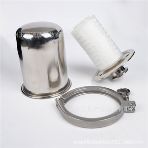 Sanitary Filter Breather Valve 2 In Npt <b>Clamp</b> Type Tri <b>Clamp</b> Stainless Steel 304 For Water And Air Filtration - Product Image 2