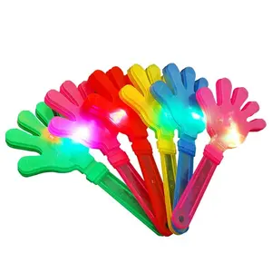 Hand klatschen blinkendes Konzert und Party Led Hand klatscher Plastiks pielzeug Noise Maker zum Jubeln