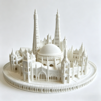 Modelo Arquitectónico, Impresión 3D, OEM, Edificio Emblemático, Recuerdo, Regalo, Exhibición Artística, Servicio de Prototipado Rápido Personalizado, Metales, Plásticos