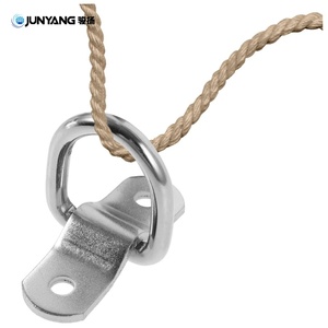 อุปกรณ์ยึดสินค้าบนรถบรรทุกแบบติดตั้งบนพื้น ทำจากสแตนเลสคุณภาพสูง ขายดี พร้อมเชือกและห่วงร้อยเชือก - Product Image 4