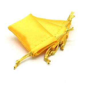 Bolsa de Satén Personalizada Multicolor para Pelucas, Bolsa de Seda con Cordón para Extensiones de Cabello - Product Image 1