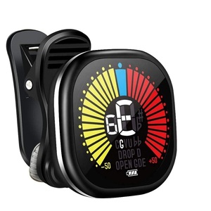 อุปกรณ์ปรับเสียงแบบคลิปออน WST-670แบบชาร์จไฟได้ของ Cherub สำหรับกีตาร์อะคูสติกและอูคูเลเล่ปรับแต่งเชลโล่ - Product Image 1