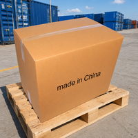 Cajas de Envío Corrugadas Reciclables Personalizadas al por Mayor con Laminación Mate, Diseño Moderno para Logística y Entrega Exprés