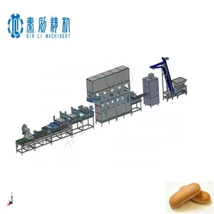 Factory Supply Sandwich Bread Full Cutting Hot Dogs Buns Production Line Hot Dog Dough Production Line