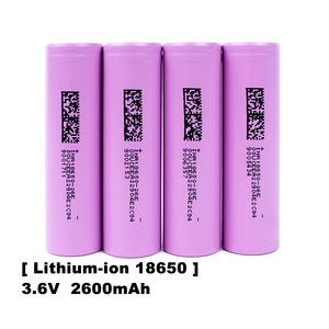 แบตเตอรี่ลิเธียมไอออน NMC แบบชาร์จได้ รุ่นขายดี 18650 3.7V 2600mah อัตราการคายประจุ 1-3C สำหรับจักรยานไฟฟ้าและเครื่องมือไฟฟ้า - Product Image 1