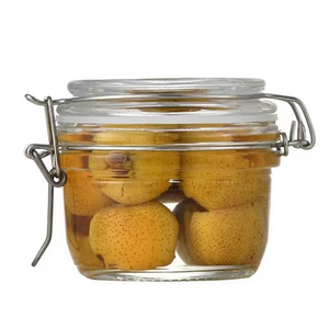 Frascos de Vidrio Herméticos con Cierre a Presión para Almacenamiento de Alimentos, Galletas y Café, Mini, Pequeños, de 100 ml, 200 ml, 500 ml y 750 ml, Venta al por Mayor - Product Image 1