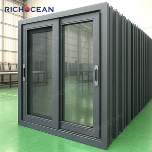 RICHOCEAN, Fabricante <span class=keywords><strong>de</strong></span> Ventanas y Puertas Corredizas <span class=keywords><strong>de</strong></span> Vidrio Personalizadas para Viviendas Comerciales, Ventanas <span class=keywords><strong>de</strong></span> Seguridad <span class=keywords><strong>de</strong></span> Aluminio Negro - Product Image 3