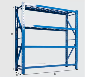 Metal Rack Shelf Competitive Advantage OEM ODM Factory Direct Warehouse Storage System Medium Duty Metal Rack Shelf