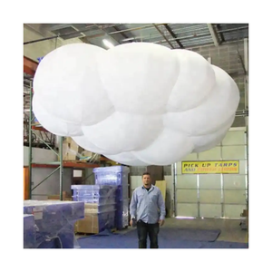 2023 vendita calda gigante gonfiabile nuvola, gonfiabile forma di nuvola palloncino per la pubblicità - Product Image 1