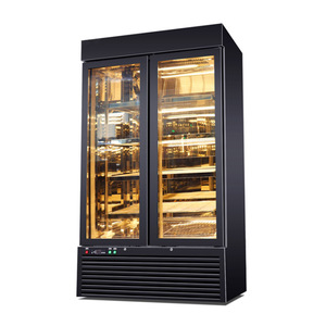 Réfrigérateur à viande vieillie à sec de 540 L, équipement de <span class=keywords><strong>restaurant</strong></span> gastronomique, porte en verre, réfrigérateur à viande vieillie à sec - Product Image 2