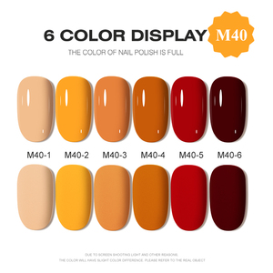 AILANUO <b>Nails</b> Suppliers Hema Free 6 Colors Uv Gel <b>Set</b> <b>Nail</b> Polish Gel Esmaltesmalt De Unas En Gel Polish 15ml OEM Custom logo - Product Image 2