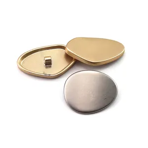Toptan özel Metal Denim düğmesi 12mm 15mm 22mm fabrika fiyat kot düğmesi kot için perçin ile