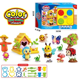 Juguetes de <span class=keywords><strong>Plastilina</strong></span> de <span class=keywords><strong>Dinosaurios</strong></span> para Niños, Set de Arcilla para Modelar Escenas de Campamento Volcánico de <span class=keywords><strong>Dinosaurios</strong></span>, Figuras de <span class=keywords><strong>Dinosaurios</strong></span>, Arcilla de Colores con Moldes y Herramientas - Product Image 4