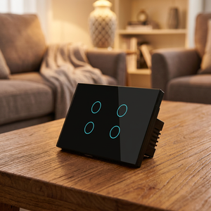 Interruptor <span class=keywords><strong>de</strong></span> Control <span class=keywords><strong>de</strong></span> Luz <span class=keywords><strong>de</strong></span> Pared Inteligente OEM Smartdust, <span class=keywords><strong>Precio</strong></span> Competitivo, 1 Canal, Estándar Estadounidense, Control por Aplicación Tuya/EWelink, WiFi/Zigbee/NFC, 10A - Product Image 3