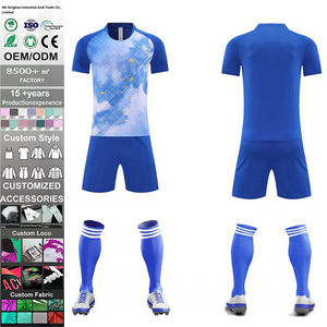Uniformes de Fútbol para Hombre, Conjuntos de Fútbol con Logotipo de Equipo Personalizado, Secado Rápido, Transpirable, Ropa Deportiva Juvenil/Profesional, Camiseta de Entrenamiento de Fútbol - Product Image 1