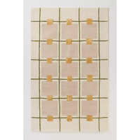 Tapis géométrique à grille, prix les plus bas, forme rectangulaire, plusieurs couleurs et tailles disponibles, tapis géométrique à grille pour la décoration du sol