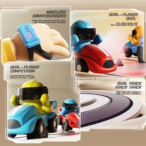 Auto da Corsa Radiocomandate per 2 Giocatori con Controllo Gestuale Wireless, Funzione Segui Me e <span class=keywords><strong>Drift</strong></span>, Pronte all'Uso - Product Image 5