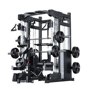 Máquina Smith multifuncional de alta calidad para trabajo pesado, Gimnasio Profesional que utiliza ejercicios de tonificación muscular moldeadores - Product Image 4