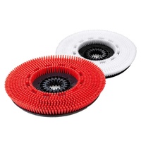 Brosse de nettoyage de balayeuse directe d'usine brosse à disque rouge à poils PP pour un nettoyage d'entretien régulier