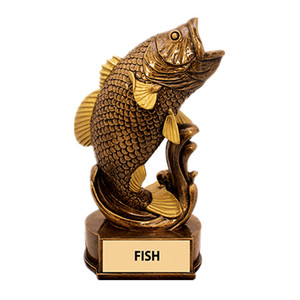 Ngoài Trời Giáng Sinh Thân Thiện Với Môi Cạnh Tranh Câu Cá Trophy Điêu Khắc Nhựa Thủ Công Mỹ Nghệ Sơn Động Vật Phong Cách Weivista Thương Hiệu Làm Trung Quốc - Product Image 1