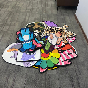 Tùy chỉnh Giày Thảm in gấu Anime thảm tùy chỉnh cắt khu vực thảm thể thao giày mat chống trượt sneaker hình thảm thiết kế - Product Image 6